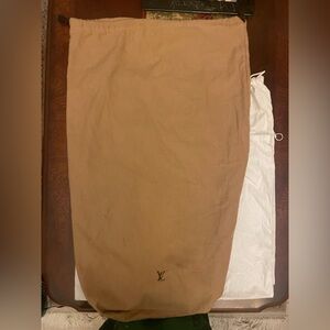 Louis Vuitton Beige Dust Bag - Extra Large